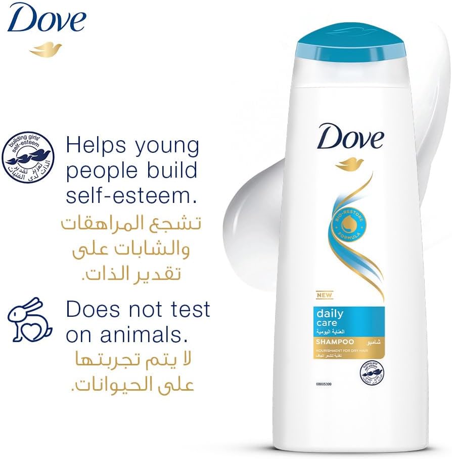 DOVE SHAMPOO DAILY CARE 400ML
