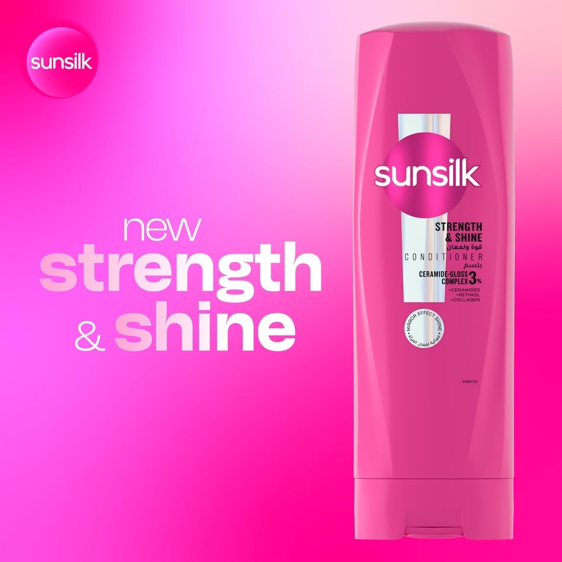 SunSilk Conditioner Strength & Shine 340ml