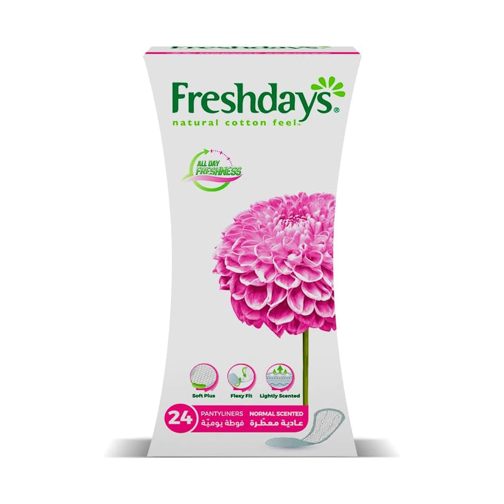 FRESHDAYS 24 PANTYLINERS NORMAL SCENTED freshdays-24-pantyliners-normal-scented