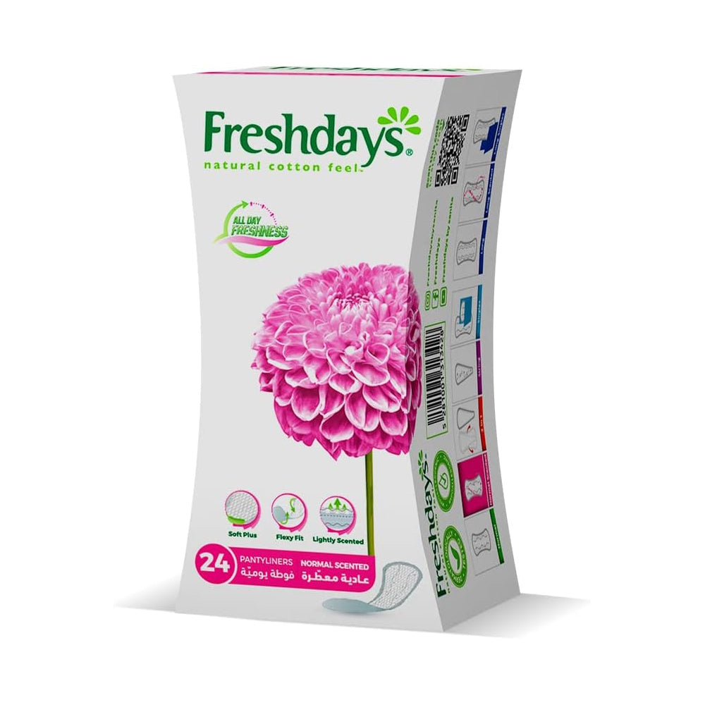 FRESHDAYS 24 PANTYLINERS NORMAL SCENTED