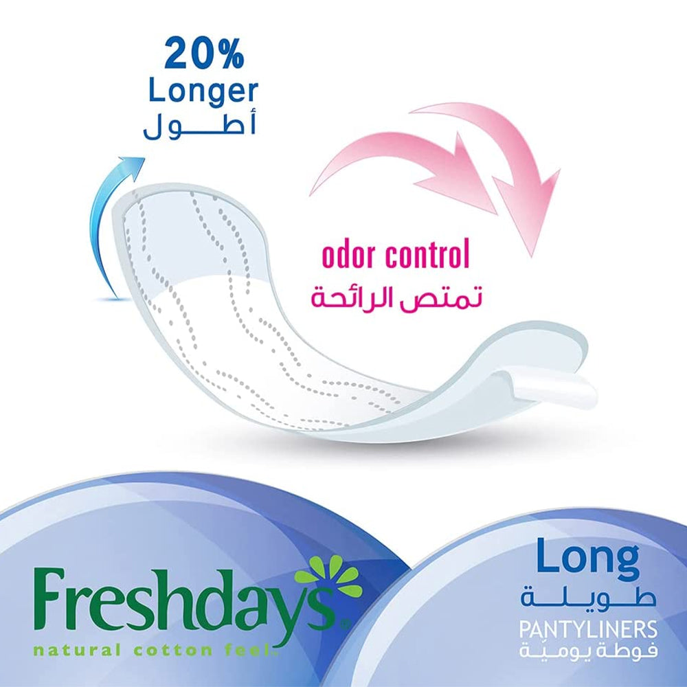 FRESHDAYS 72 PANTYLINERS LONG