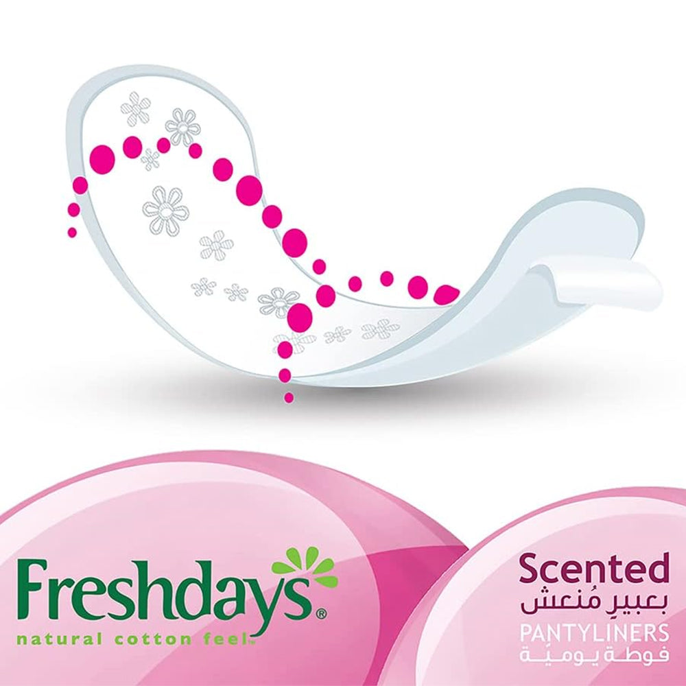 FRESHDAYS 72 PANTYLINERS NORMAL SCENTED