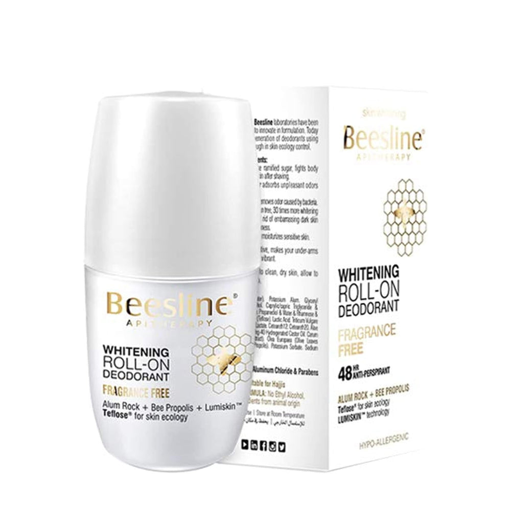 Beesline Whitening Roll On Deo Fragrance free 50ml