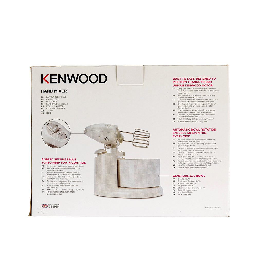Kenwood 300W hand Mixer with bowl
