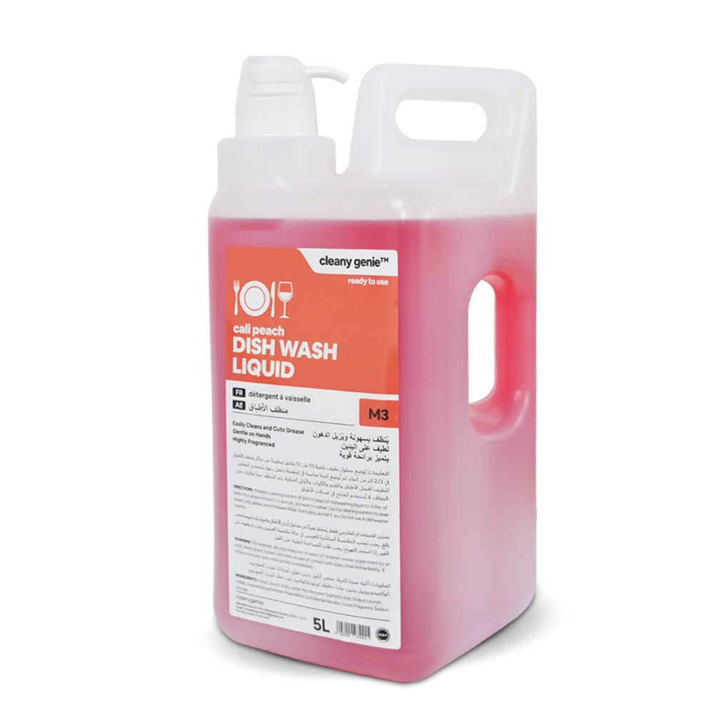 Dishwash Liquid M3 | Cali Peach 5L