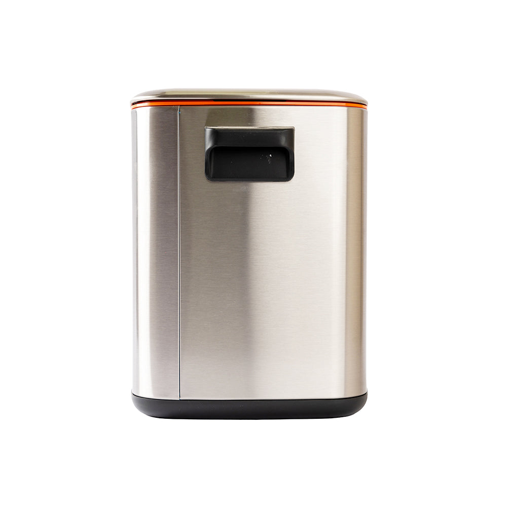 سلة مهملات 9 لتر من الفولاذ جافا JH8855A