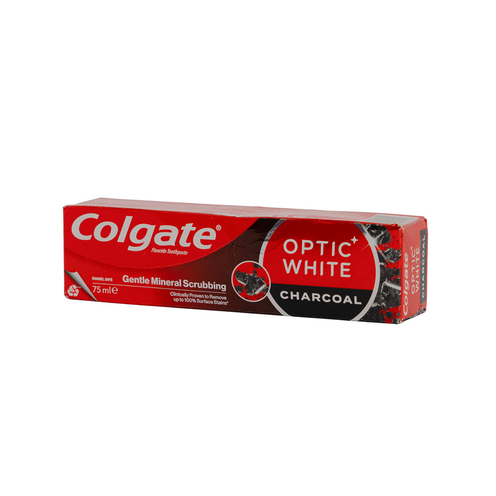 COLGATE OPTIC WHITE CHARCOAL 75ML