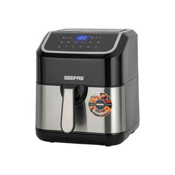 مقلاة هوائية / 5 لتر / خالية من الزيت / 10 أوضاع طهي