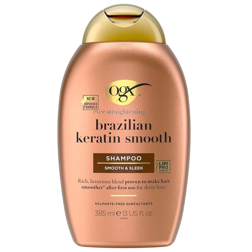 OGX Brazilian Keratin Smooth Shampoo 385ml