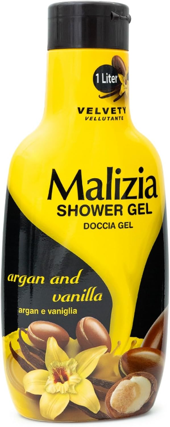 ماليزيا جل الاستحمام بالأرجان والفانيليا 1000 مل