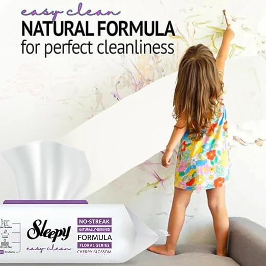 Sleepy Easy Clean Surface Cleaning Towel 100 pcs Orchide Garden