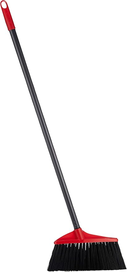 Vileda Long Handle Dustpan with Broom