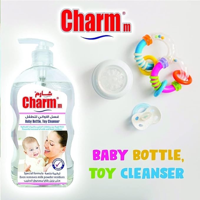 Charmm Baby Bottle, Toy Cleanser 2X750ML