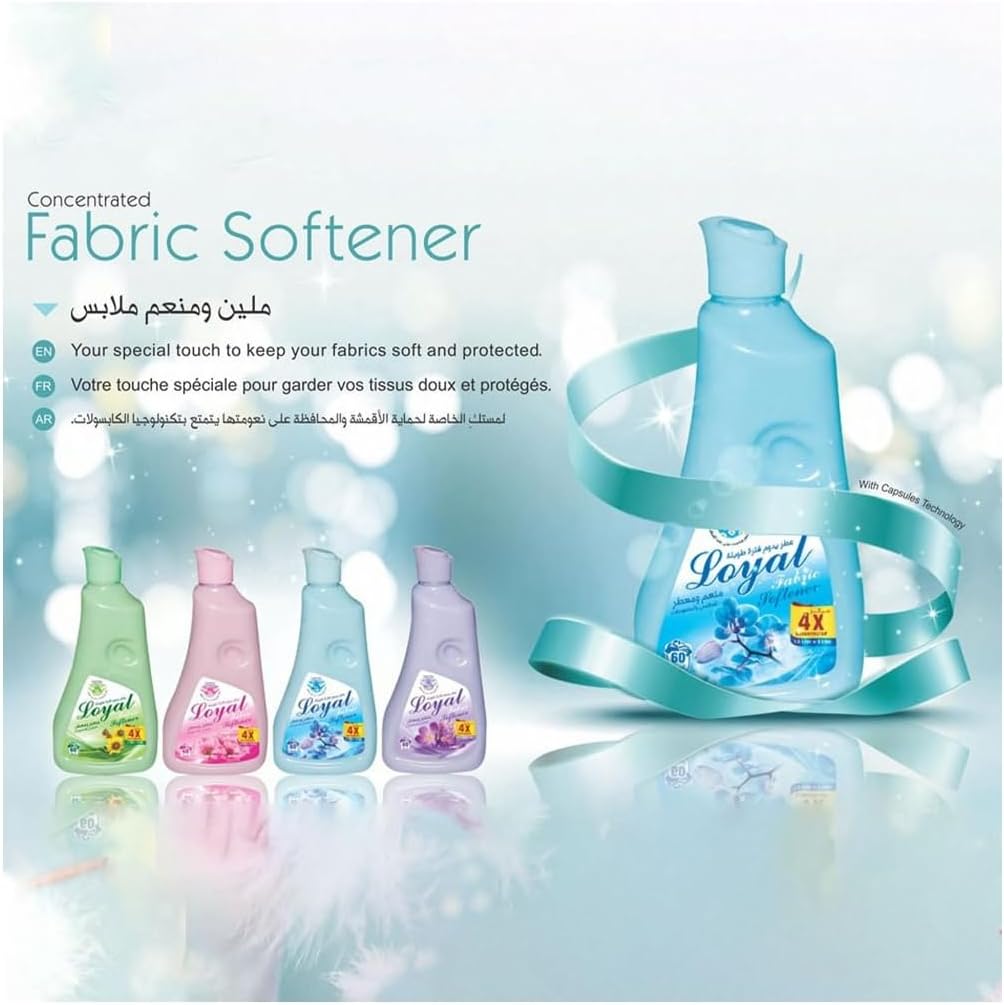 Loyal Fabric Softener 1500ML Blue Petals Pack of 6 (CTN)