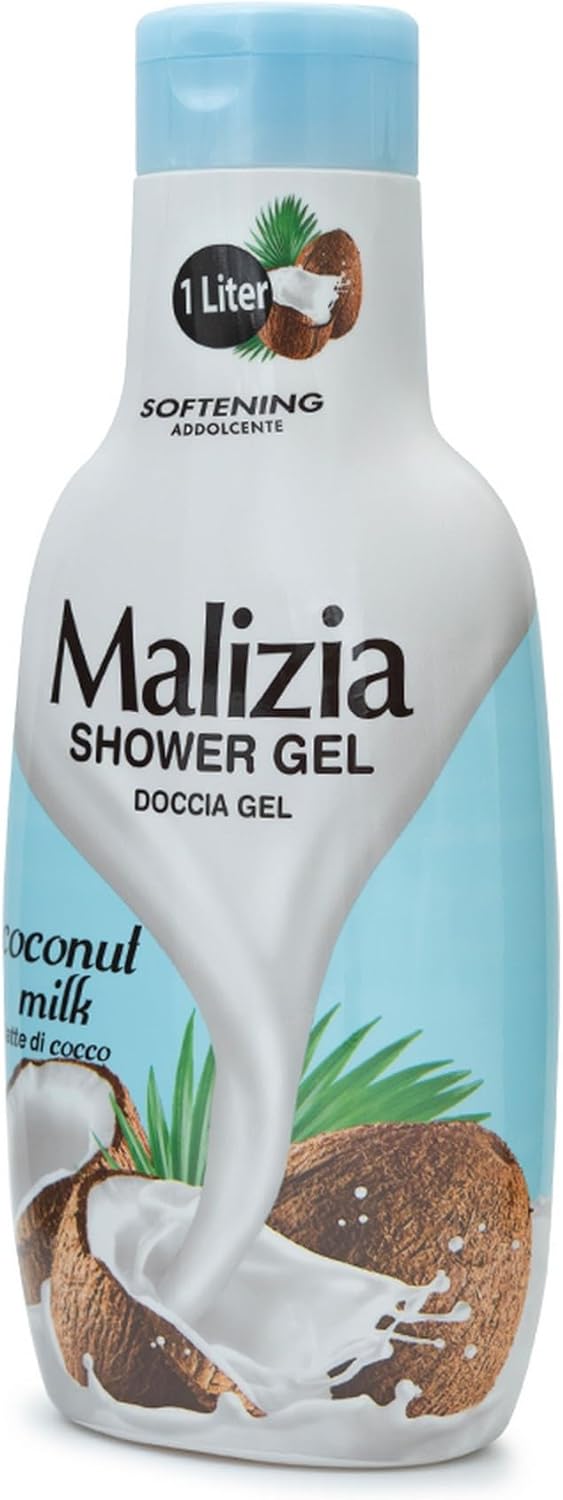 Malizia Shower Gel Coconut Milk 1000ml