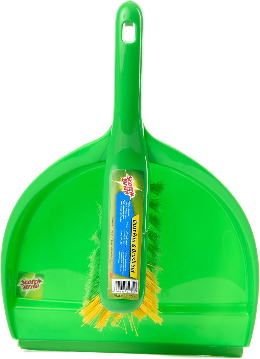 3M SB Indoor Broom + Dust Pan Free