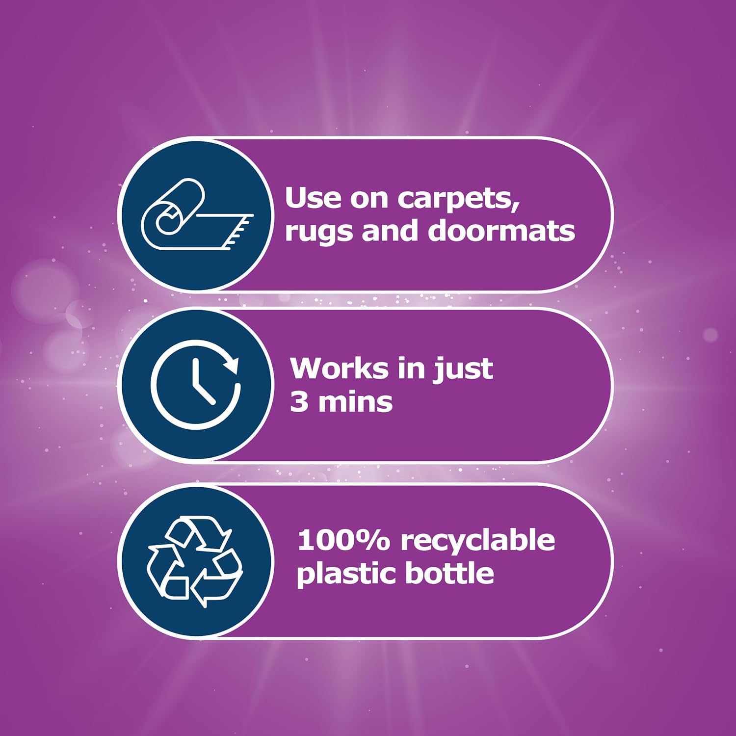 DB Carpet Cleaning Violet Blossom 650ML   |    Pack of 6