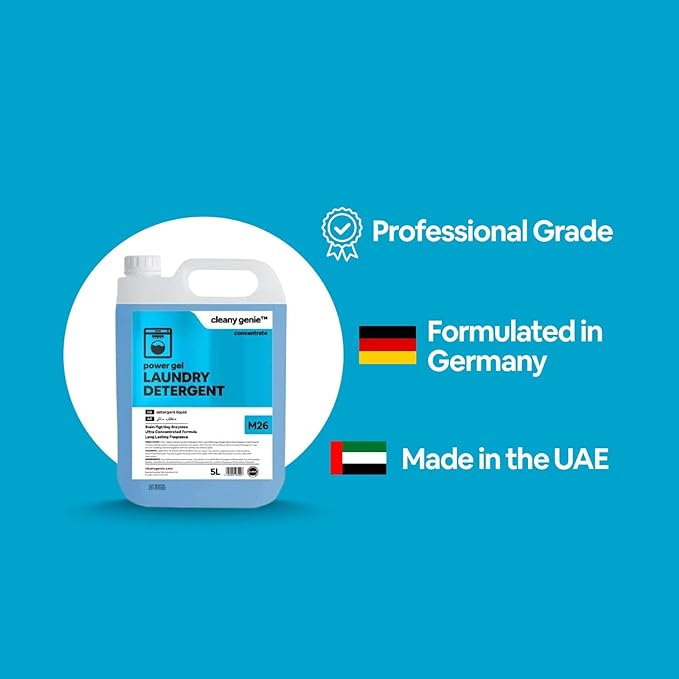 جل منظف الغسيل، 5 لتر، M26 عبوة من 4 قطع