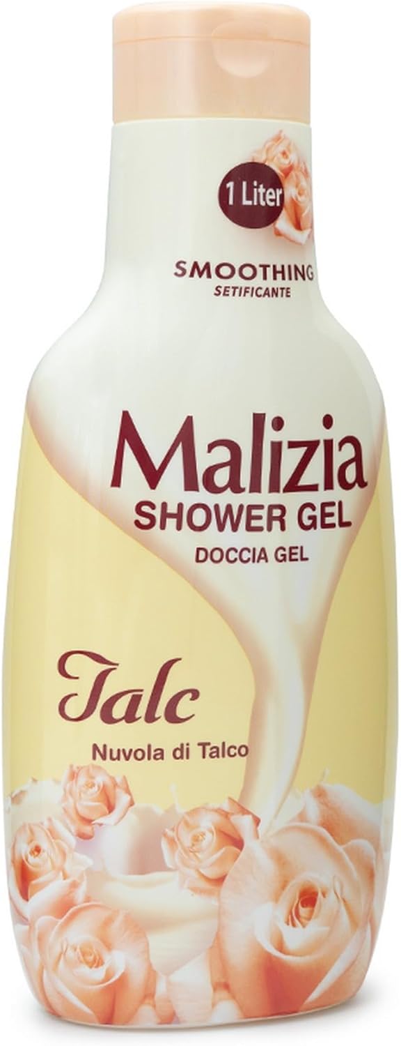 Malizia Shower Gel Talc 1000ml