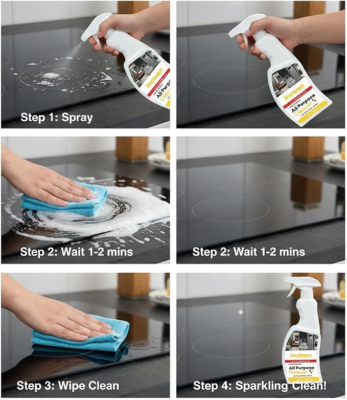 Incleen APC 500ml + Kitchen Cleaner 500ml
