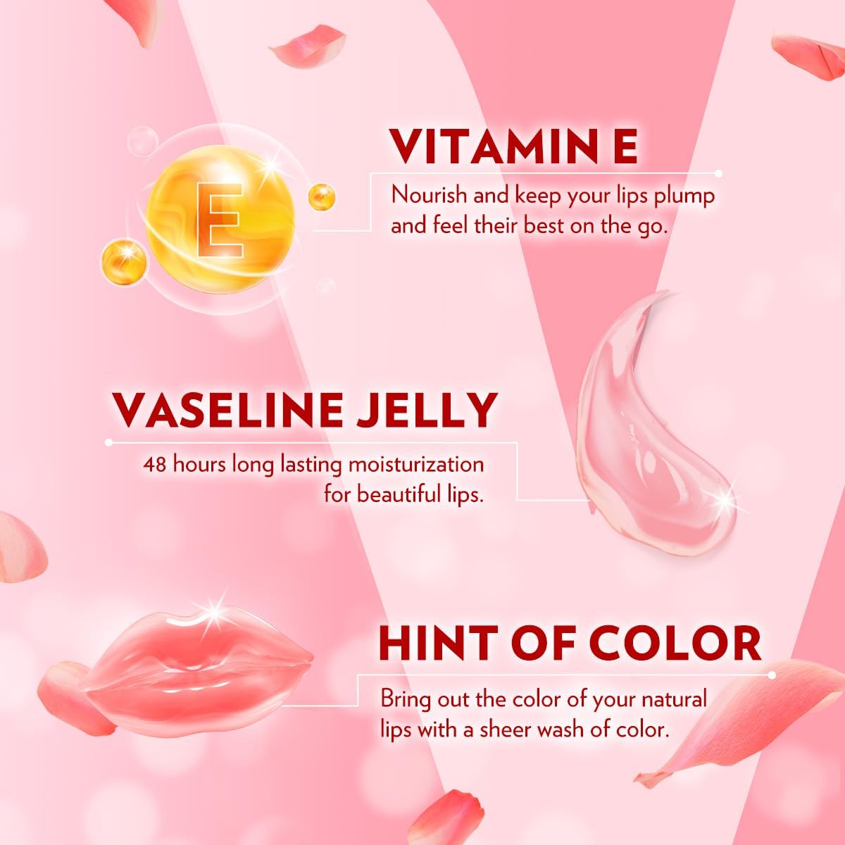 Vaseline Lip Care Rosy Lips 4.8g