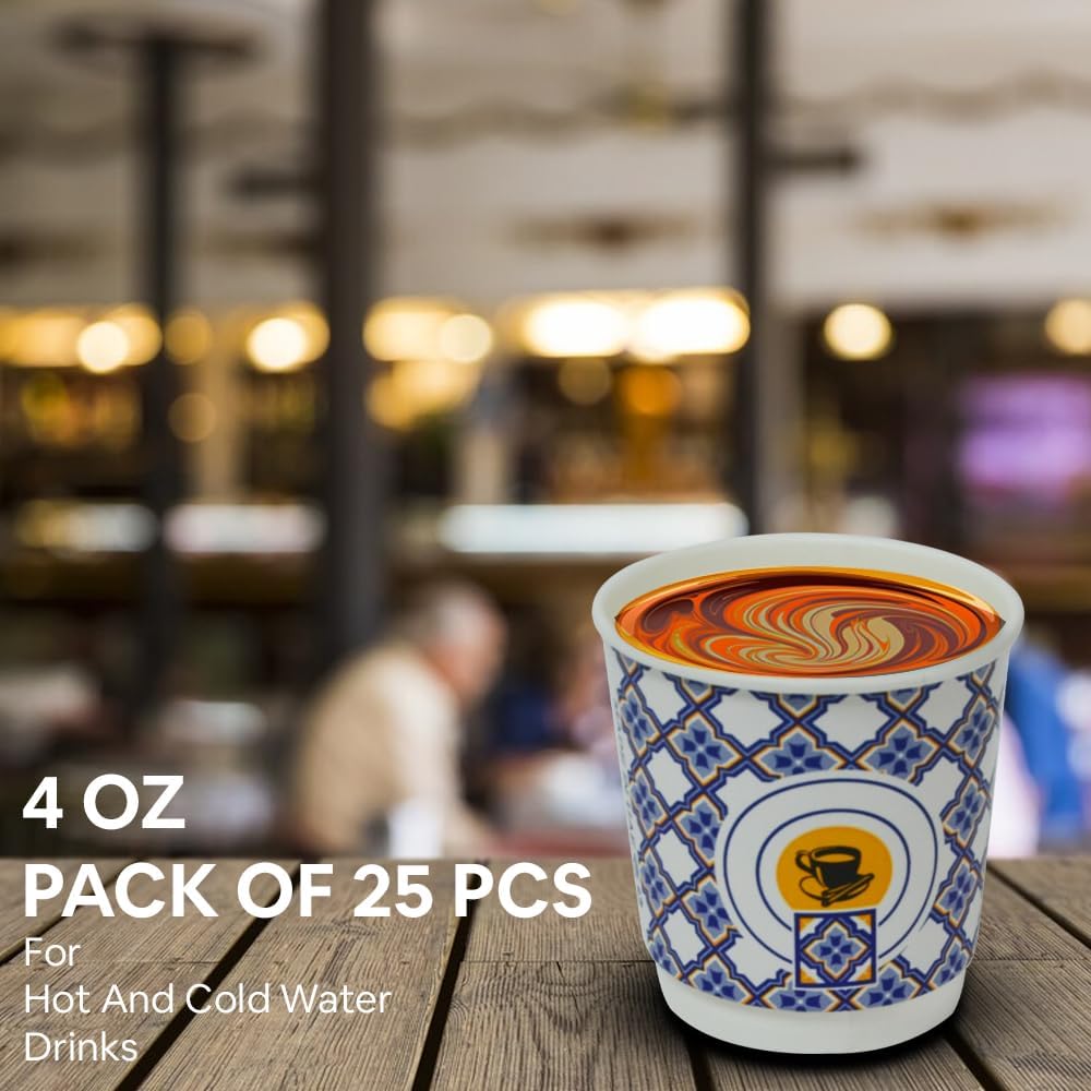 D/W Paper Cup 4oz-Pack of 1000