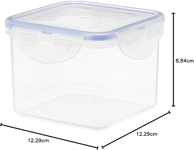 L&L FOOD CONTAINER SQUARE 680ML - 23OZ