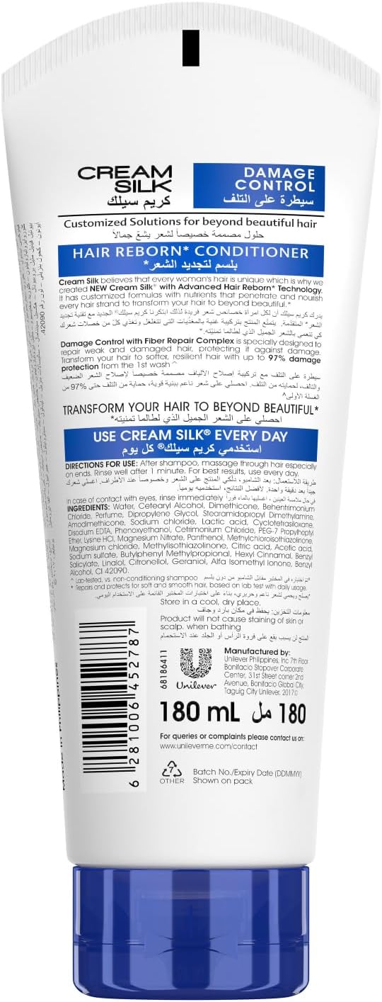 Cream Silk Damage Control Conditioner 180ML