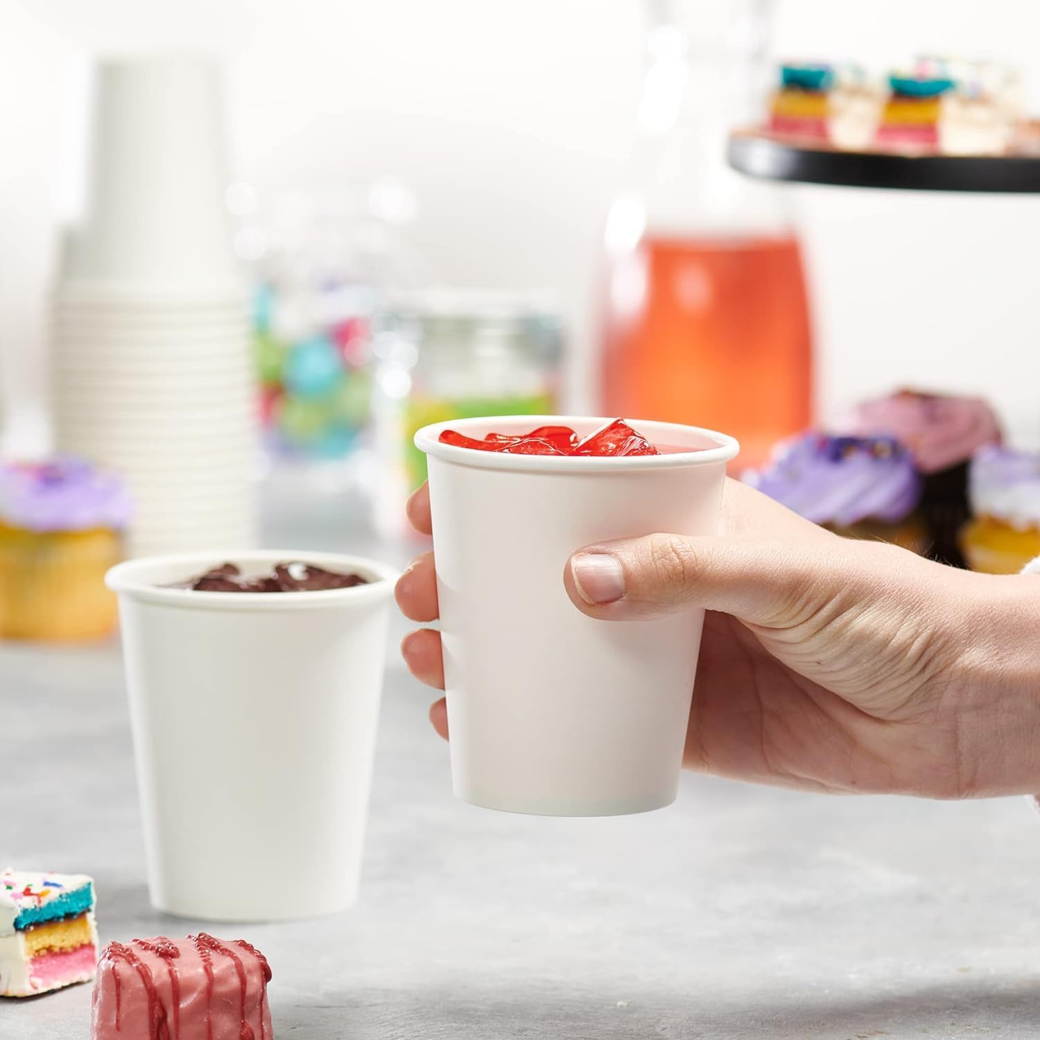 Paper Cup 6 OZ White 50 Pcs