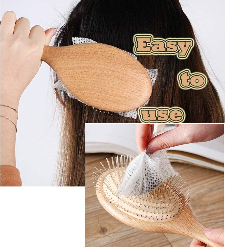 Hair brush cleaning towel 50Pcs