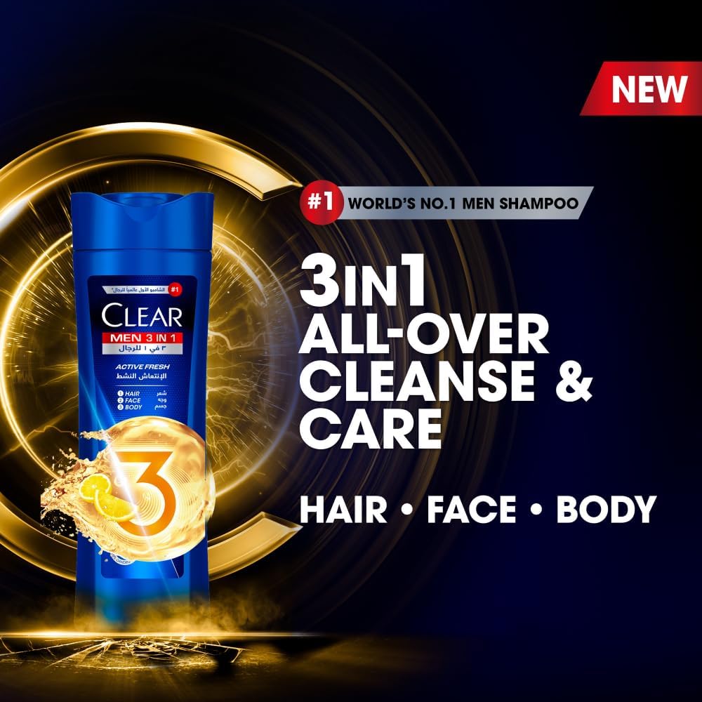 Clear Shampoo Active Fresh 400ML