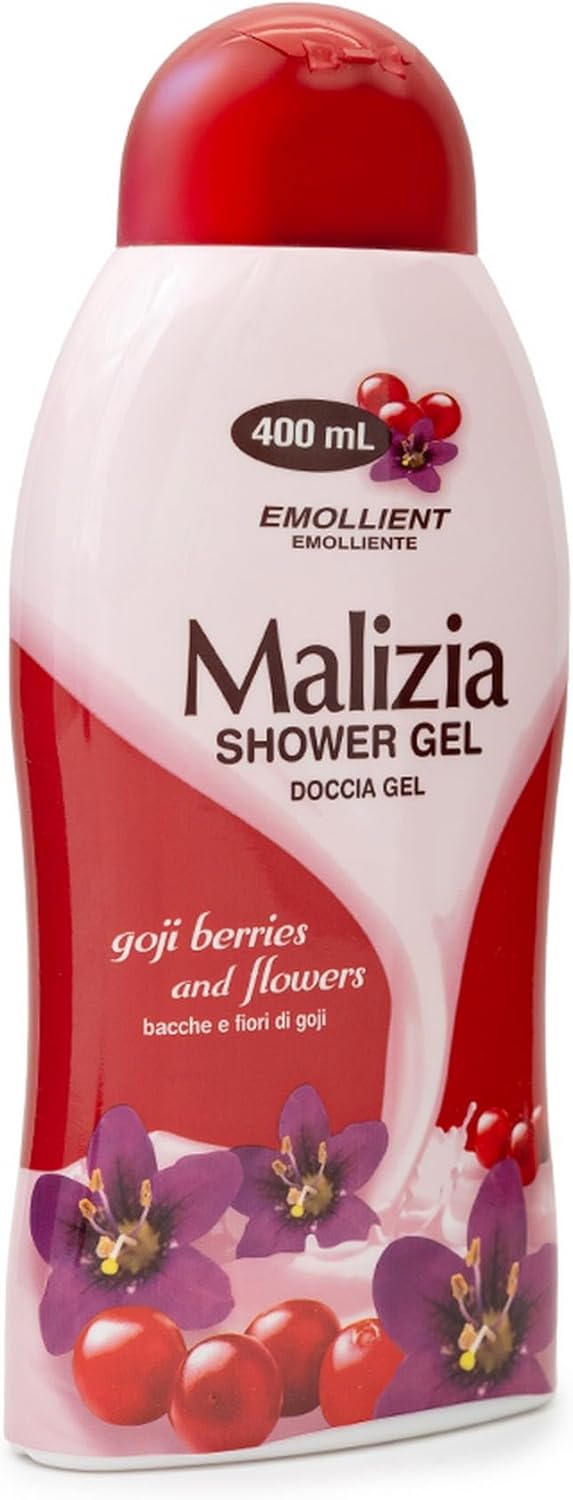 Malizia Shower Gel Goji Berries and Flowers 400ml