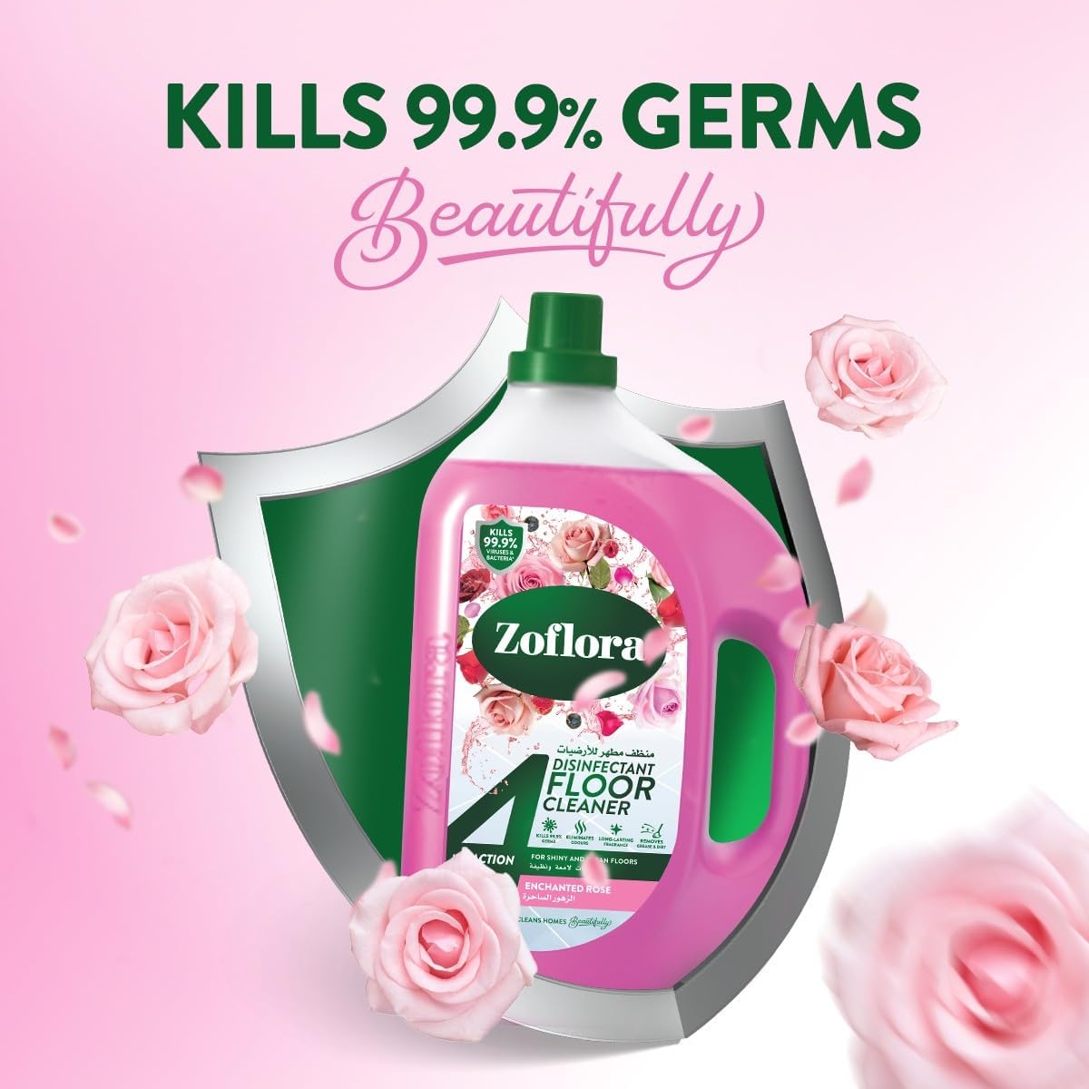Zoflora Enchanted Rose 3L Diluted