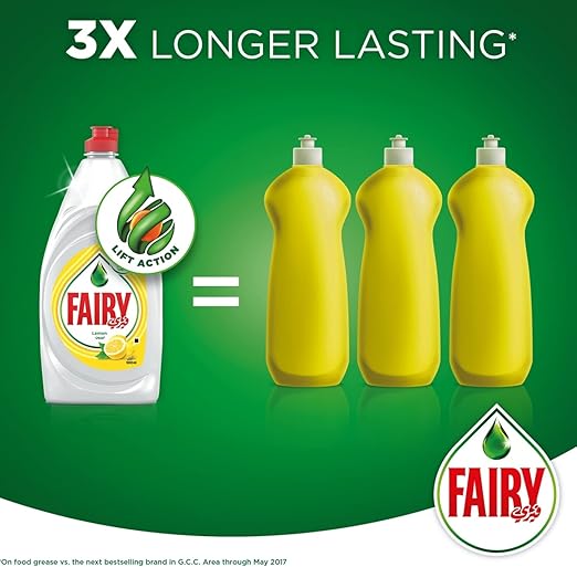 Fairy Max Plus Dishwashing Liquid Lemon 800ML