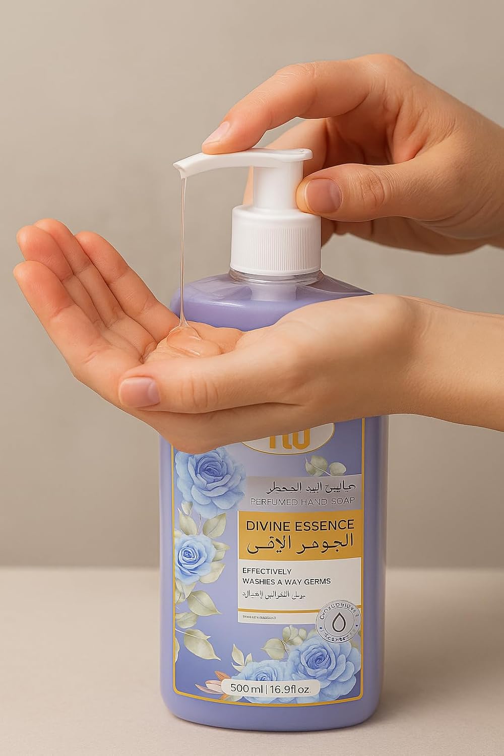 FLO Hand Wash Divine Essence 500ml-Pack of 12