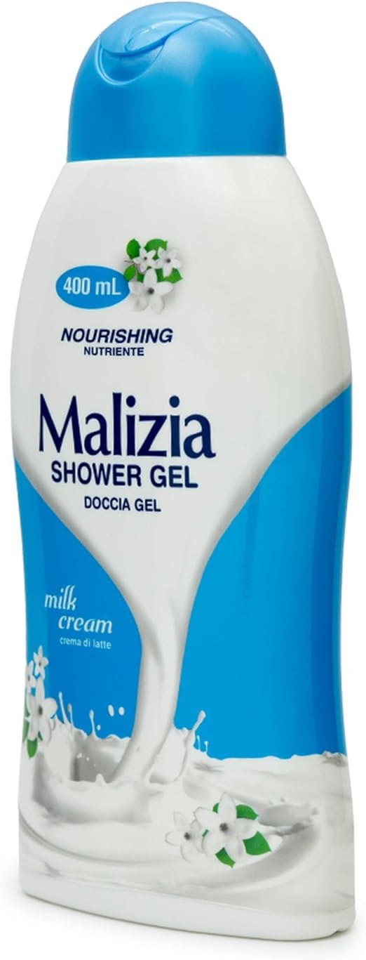 Malizia Shower Gel Milk Cream 400ml