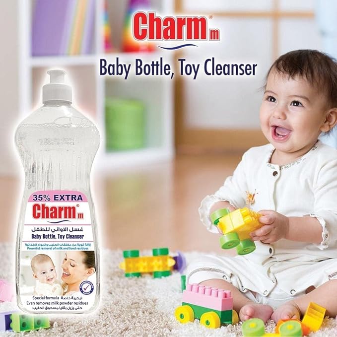 Charmm Baby Bottle, Toy Cleanser 2X750ML