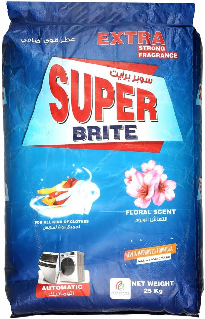 Super Brite 2 in 1 Laundry Detergent 25 KG