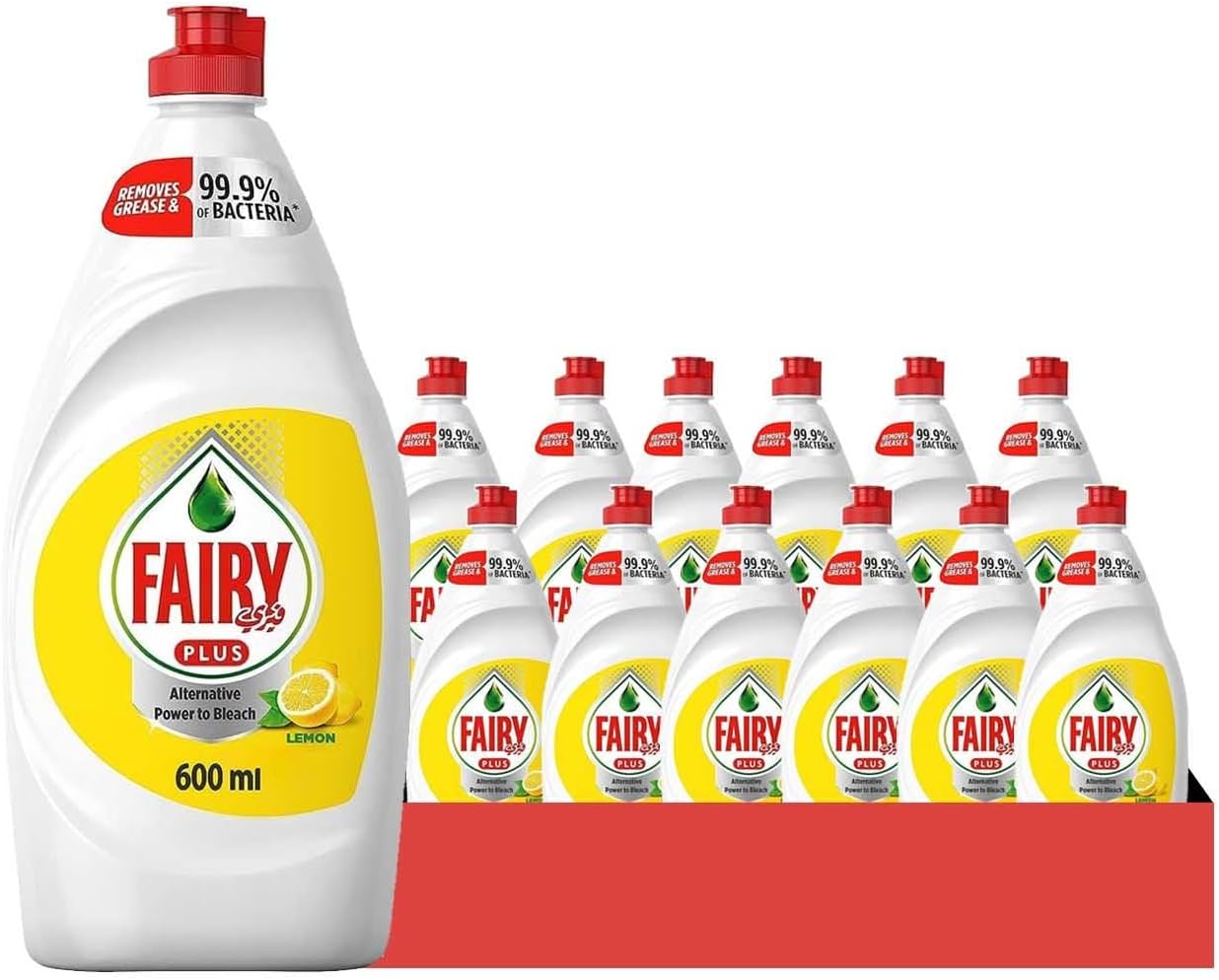Fairy Plus Lemon 600ML | Pack of 12 (CTN)