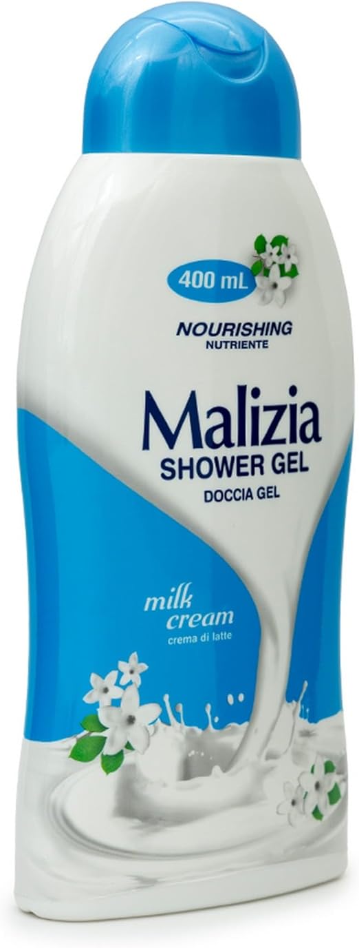 Malizia Shower Gel Milk Cream 400ml