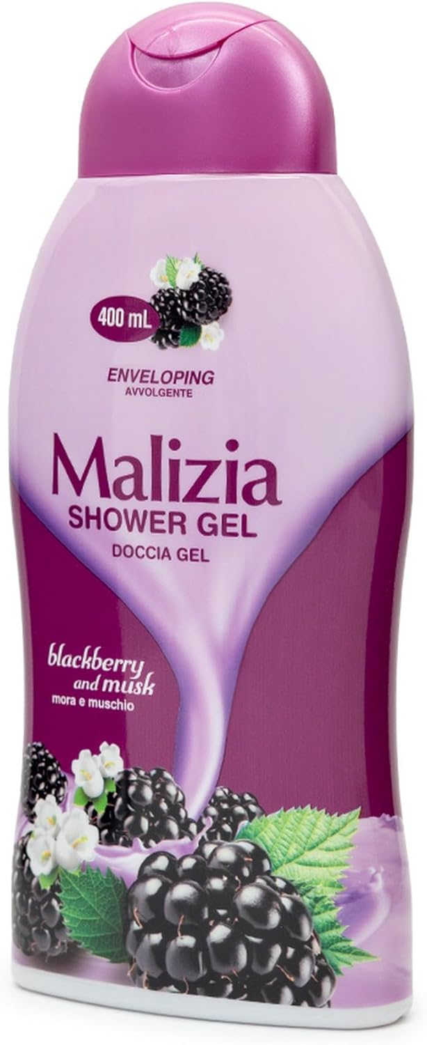 Malizia Shower Gel Blackberry & Musk 400ml