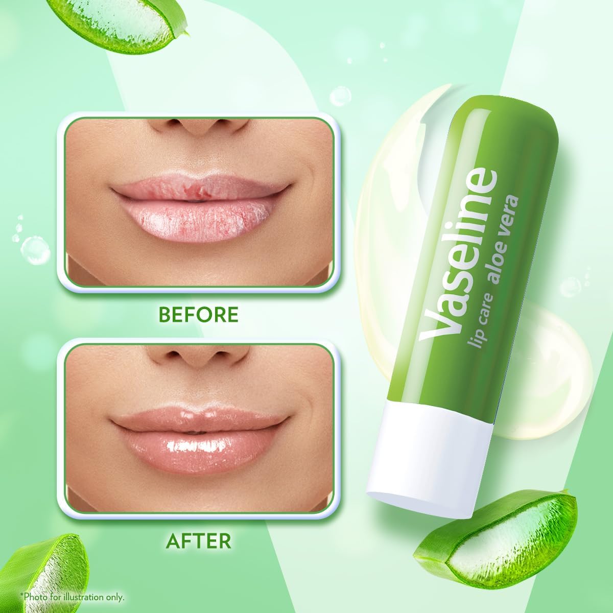Vaseline Lip Care Aloe Vera 4.8g
