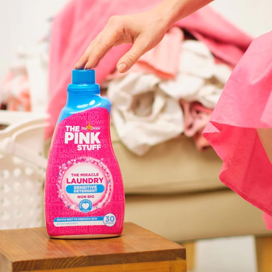 The Pink Stuff Sensitive Non Bio Laundry Liquid  960ml