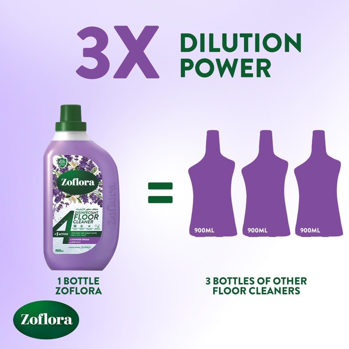 زوفلورا لافندر دريم 900 مل مخفف