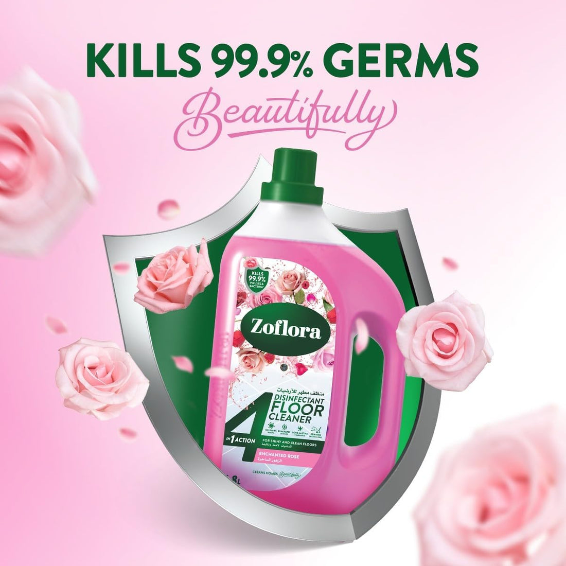 زوفلورا إنشانتد روز 1.8 لتر مخفف