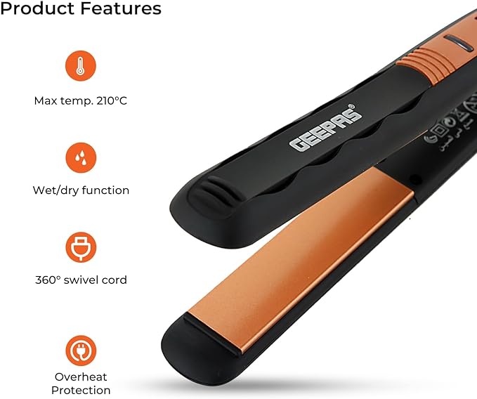 مملس الشعر السيراميكي من جيباس