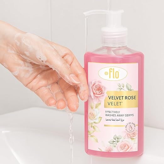 FLO Hand Wash Velvet Rose 500ml-Pack of 12