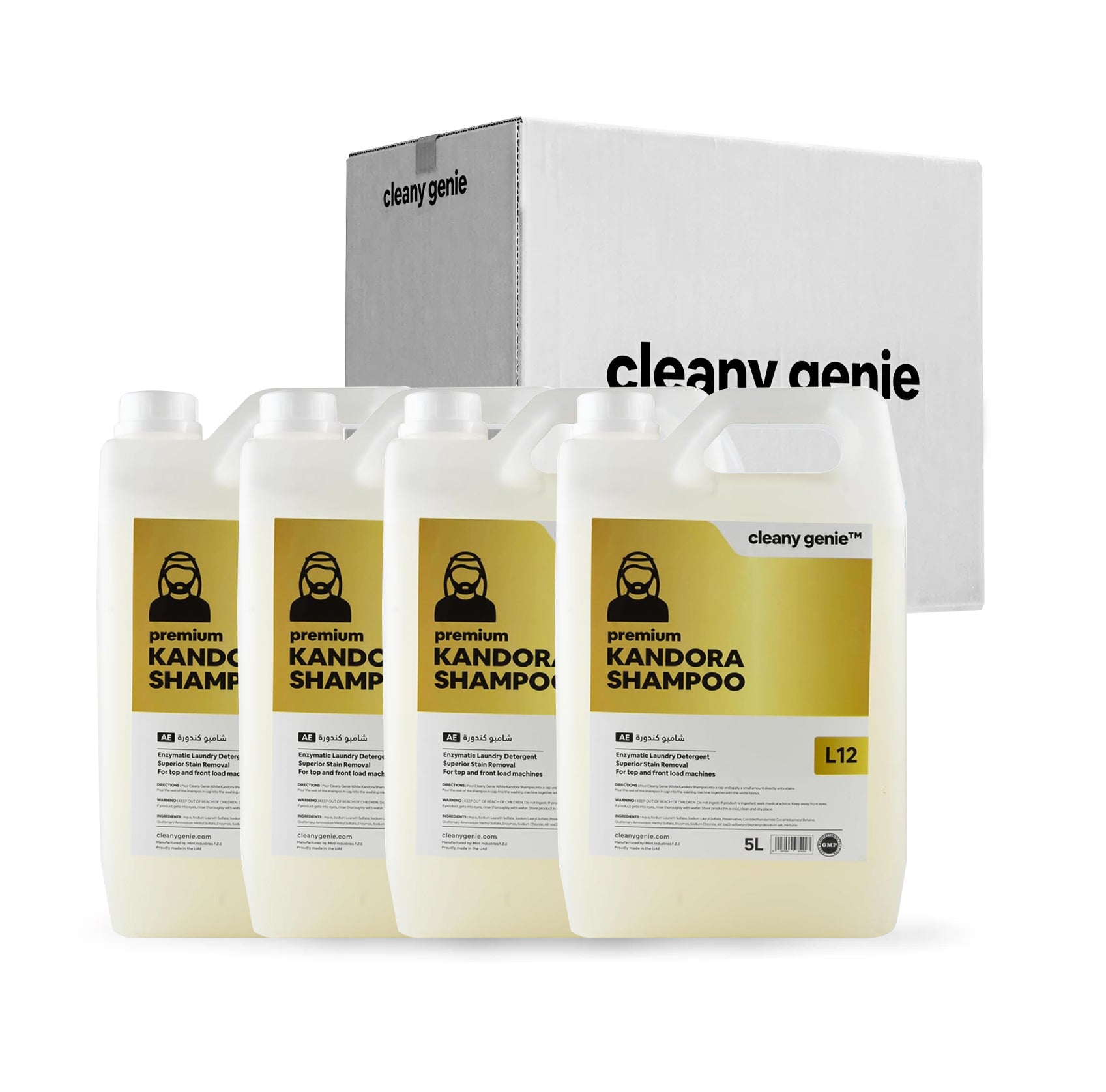 L12 Kandoora Shampoo 5L | Pack of 4