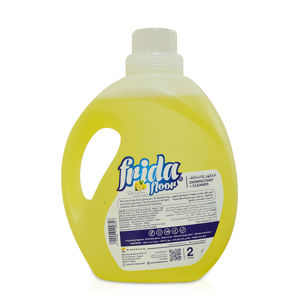 Frida Floor Disinfectant Cleaner Refreshing Lemon 2L