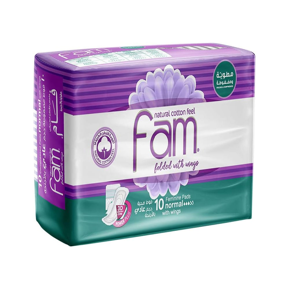 FAM FOLDED WITH WINGS 10 PADS NORMAL